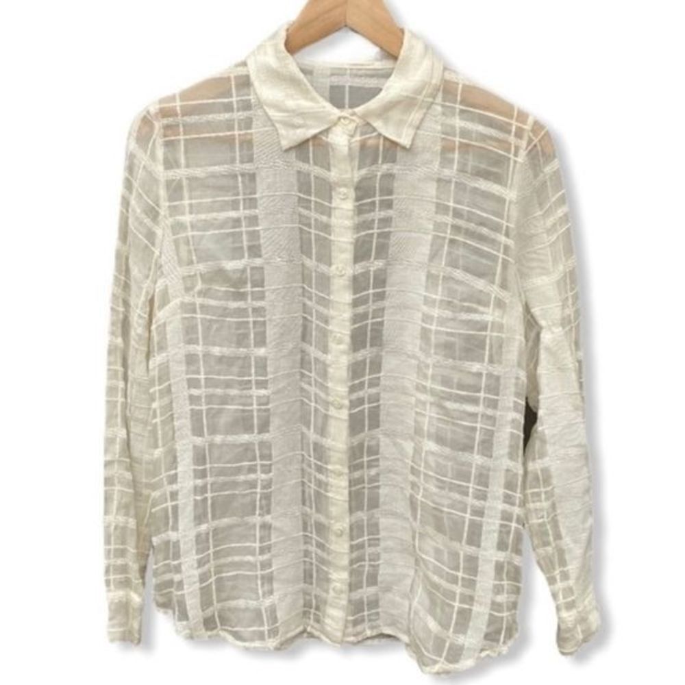 4 Love and Liberty Johnny Was Silk Blouse